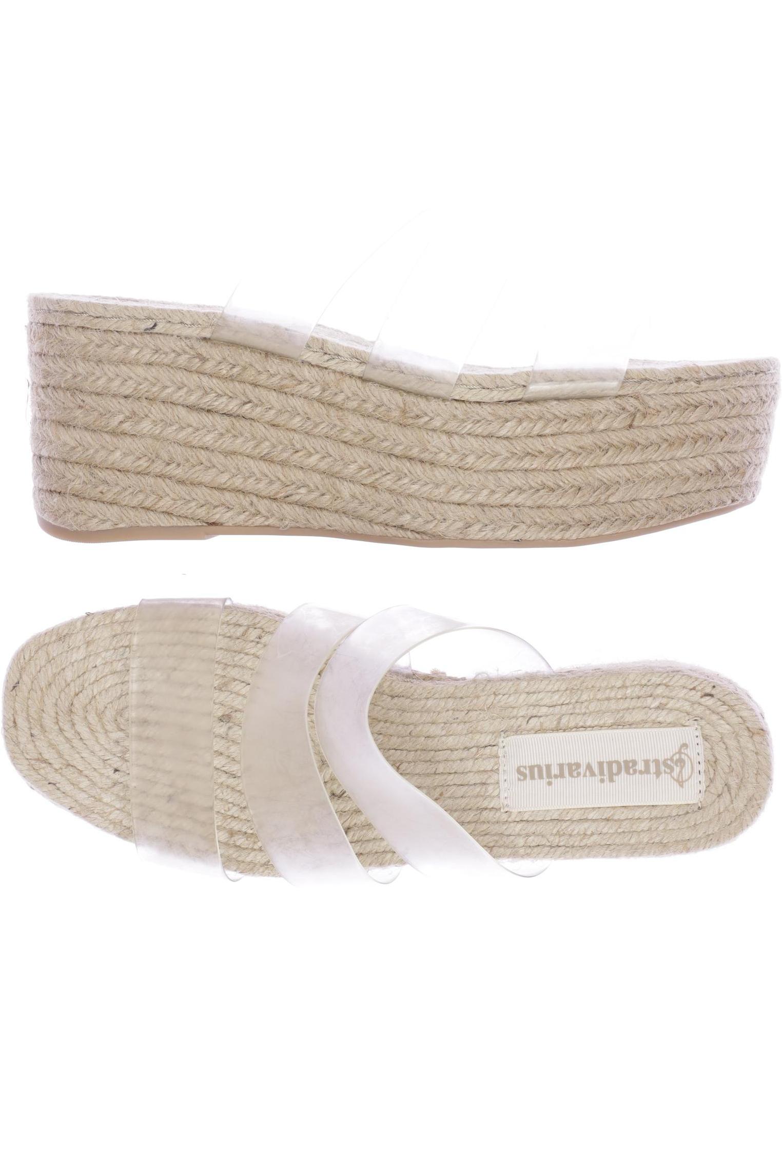 

Stradivarius Damen Sandale, beige, Gr. 39