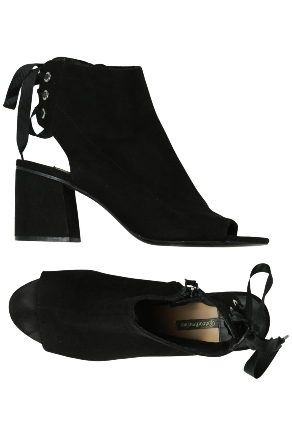 

Stradivarius Damen Sandale, schwarz, Gr. 41