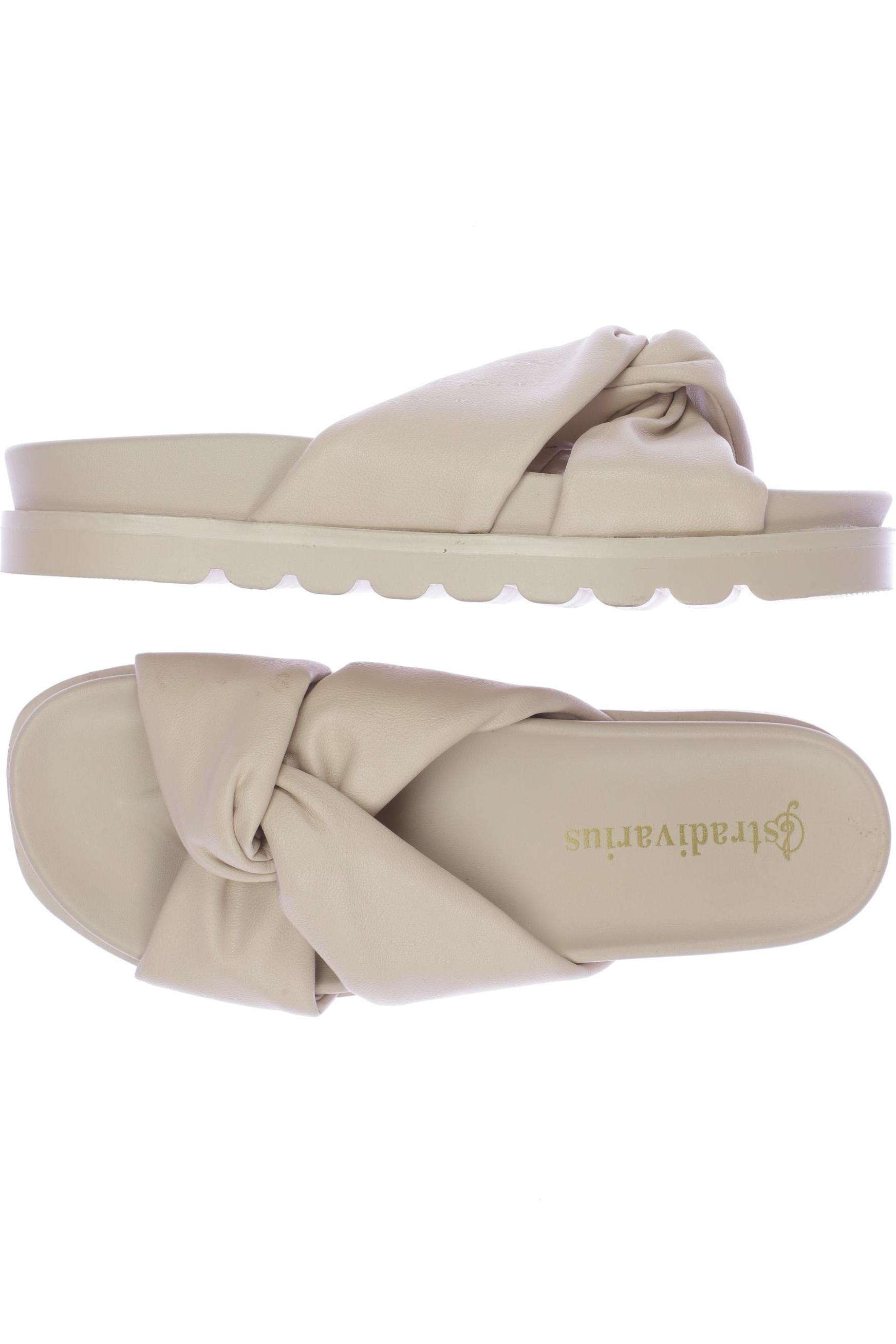 

Stradivarius Damen Sandale, beige, Gr. 38