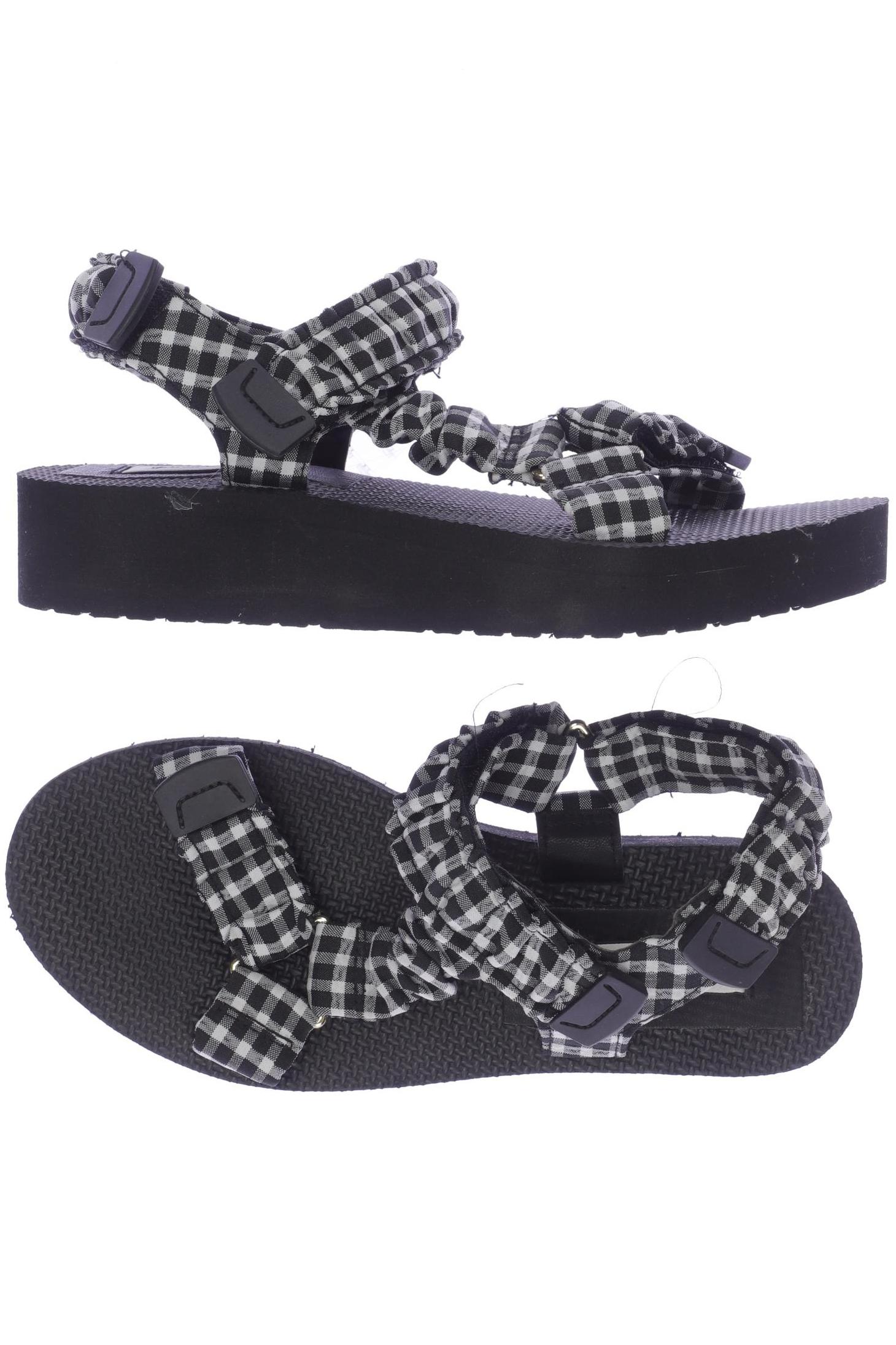 

Stradivarius Damen Sandale, schwarz, Gr. 38