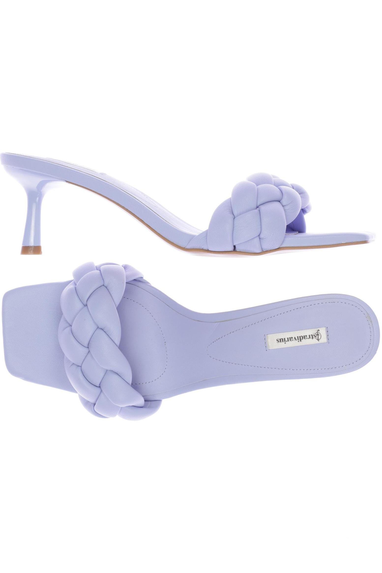 

Stradivarius Damen Sandale, hellblau