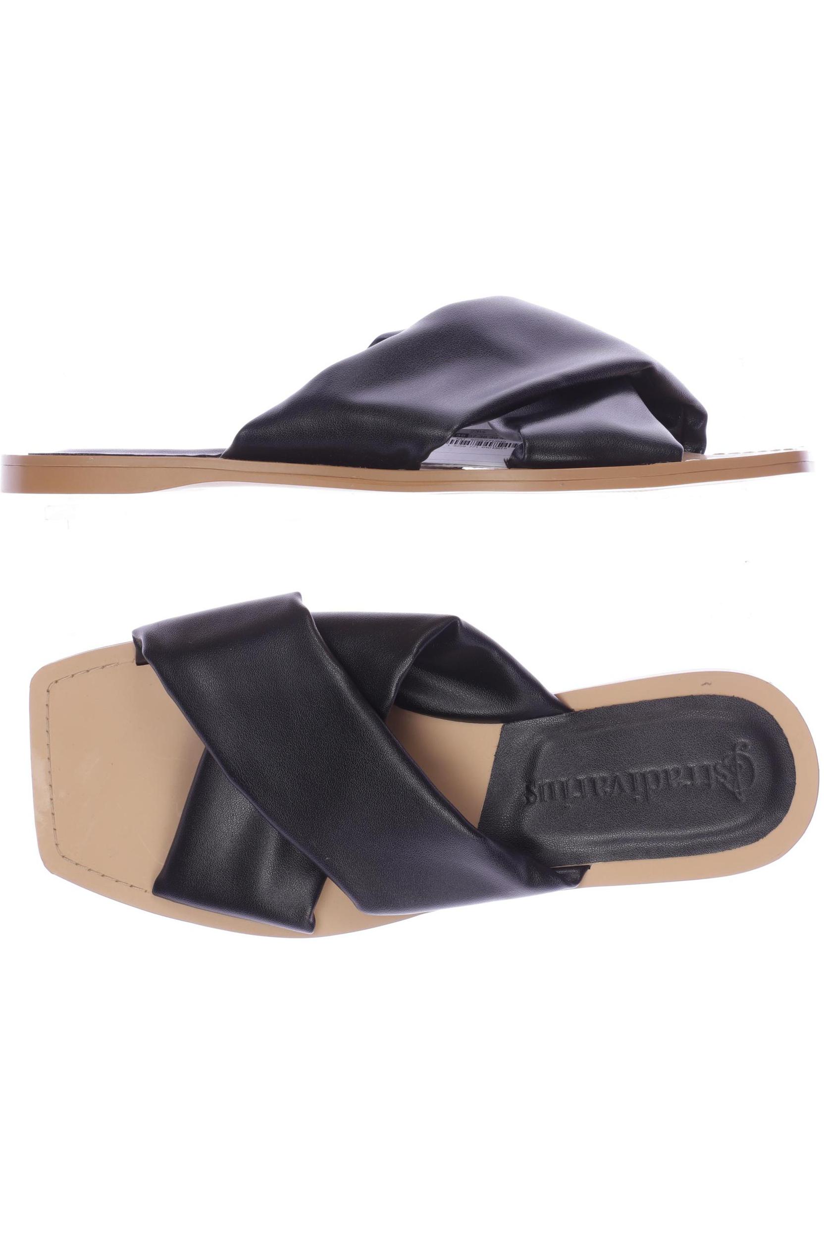 

Stradivarius Damen Sandale, schwarz, Gr. 36