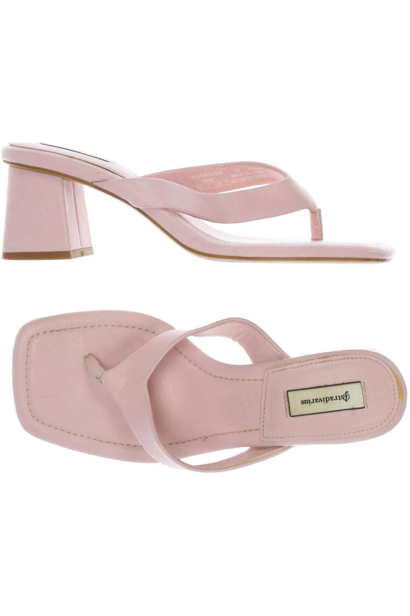 

Stradivarius Damen Sandale, pink, Gr. 38