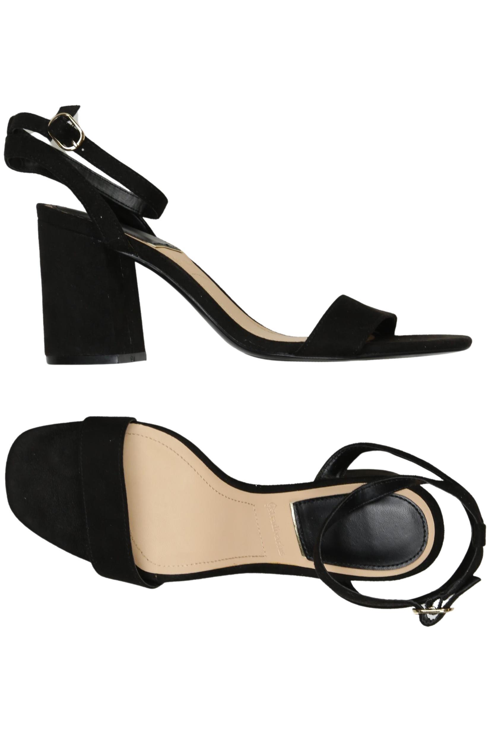 

Stradivarius Damen Sandale, schwarz, Gr. 38