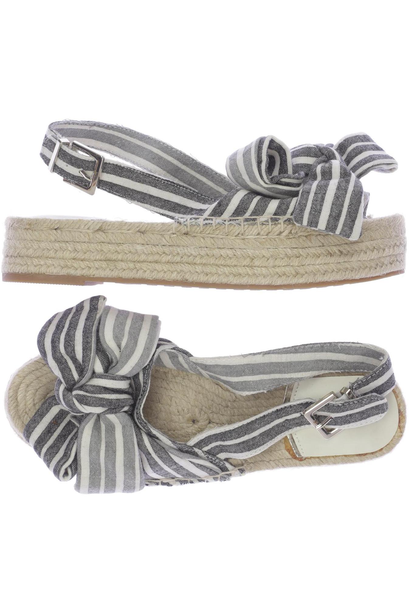 

Stradivarius Damen Sandale, grau, Gr. 37