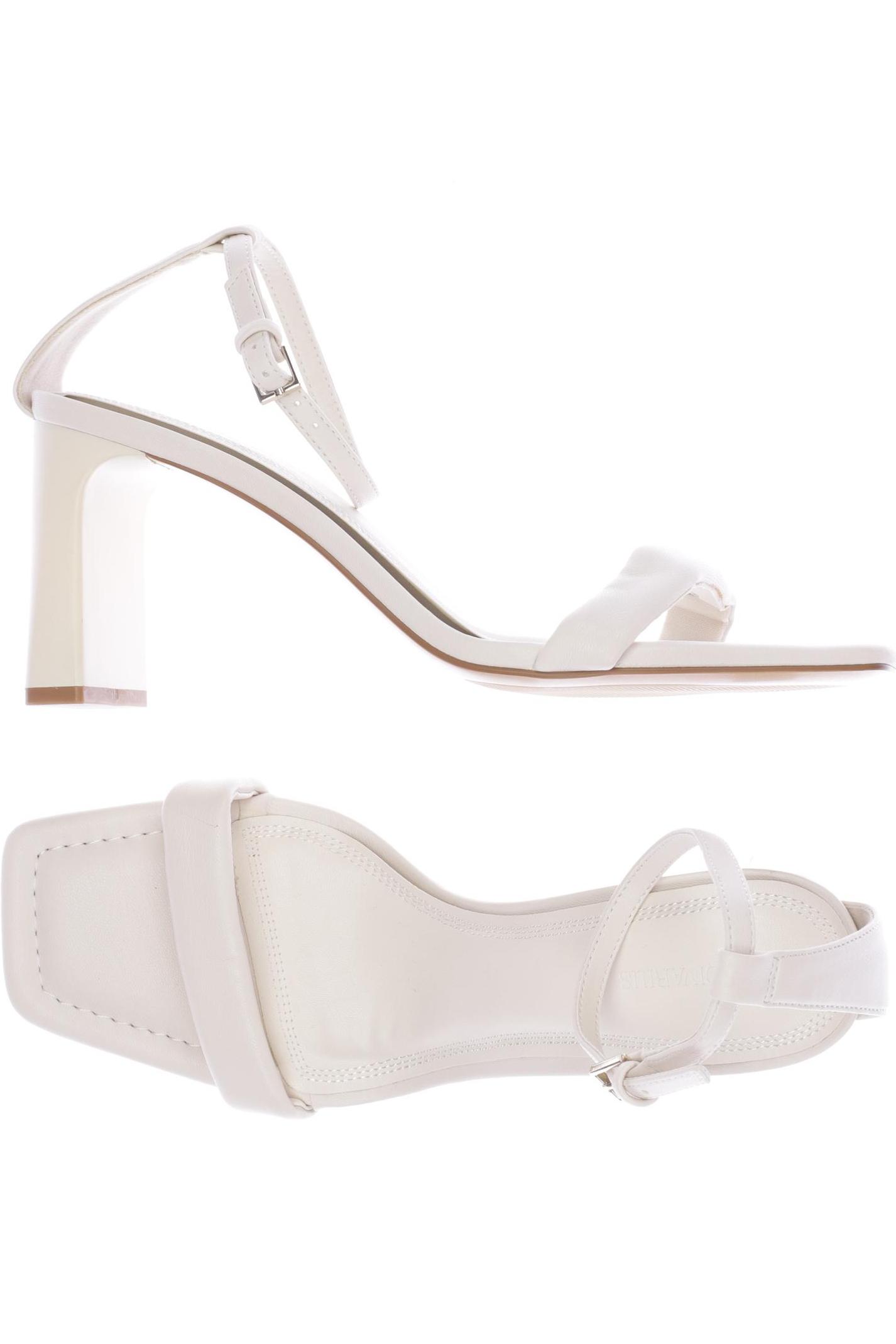 

Stradivarius Damen Sandale, cremeweiß