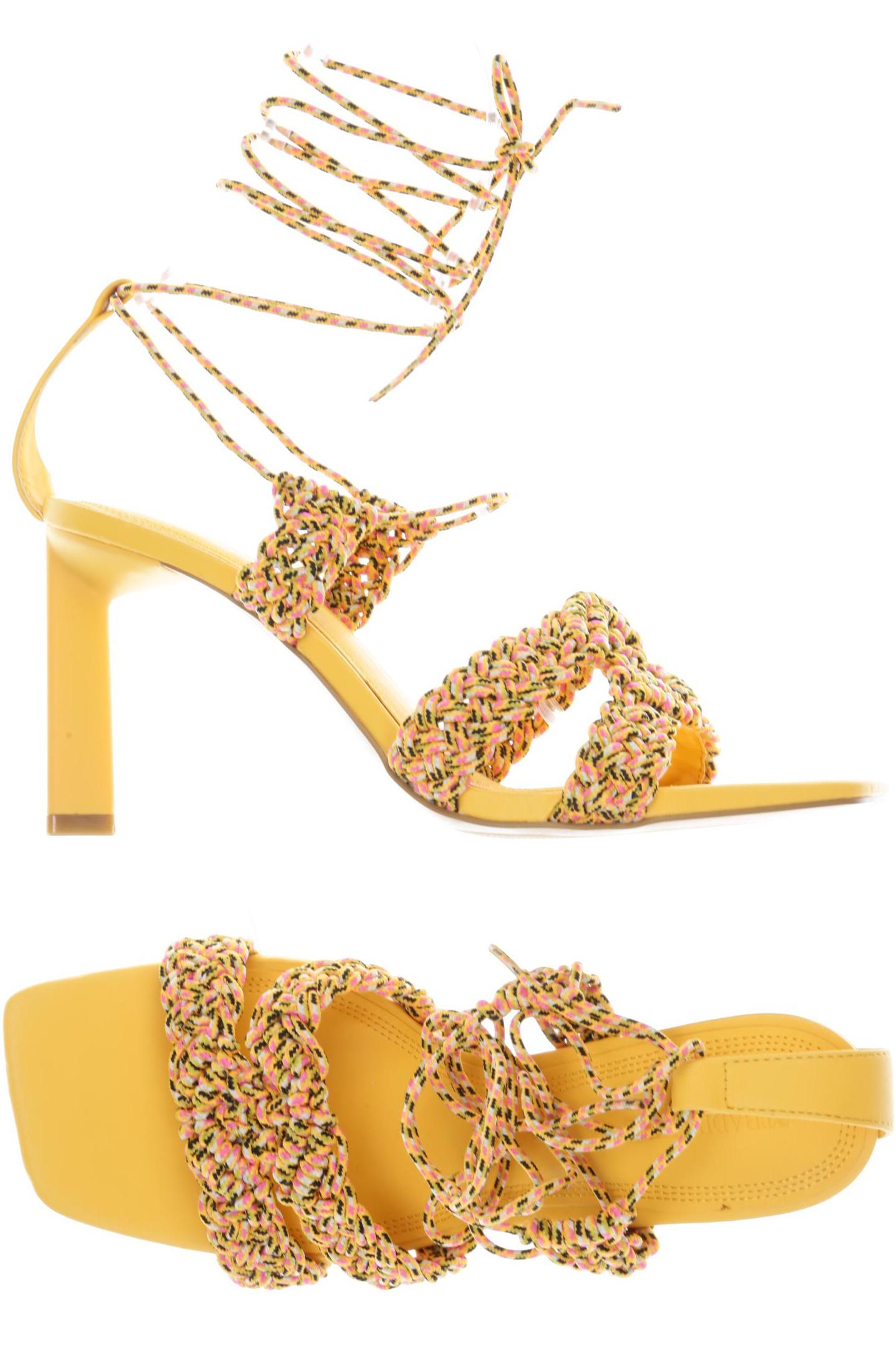 

Stradivarius Damen Sandale, orange, Gr. 39