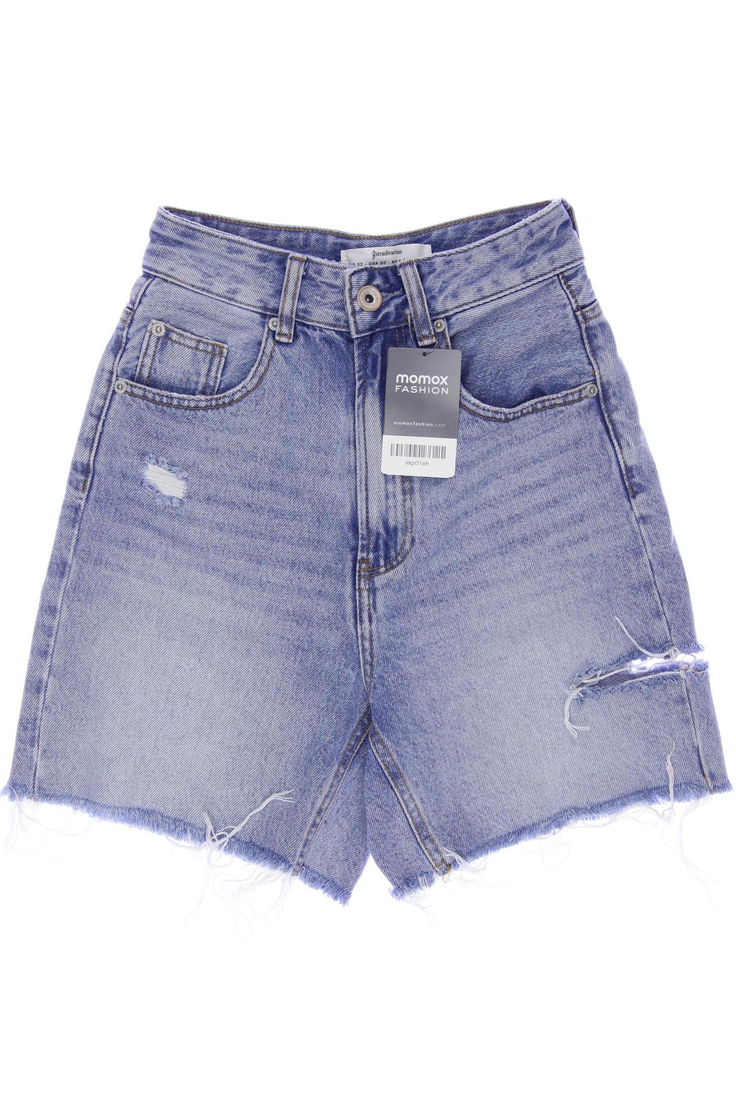 

Stradivarius Damen Shorts, hellblau, Gr. 32
