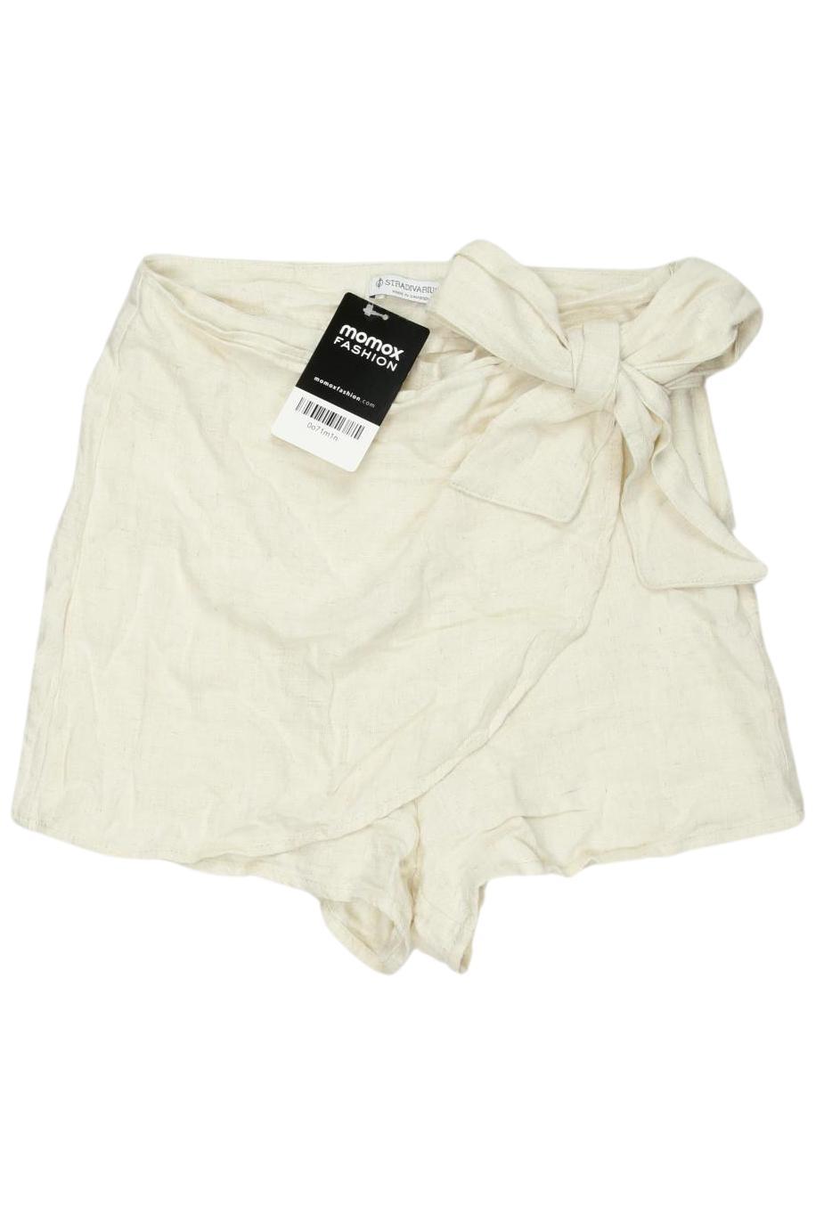 

Stradivarius Damen Shorts, cremeweiß, Gr. 32