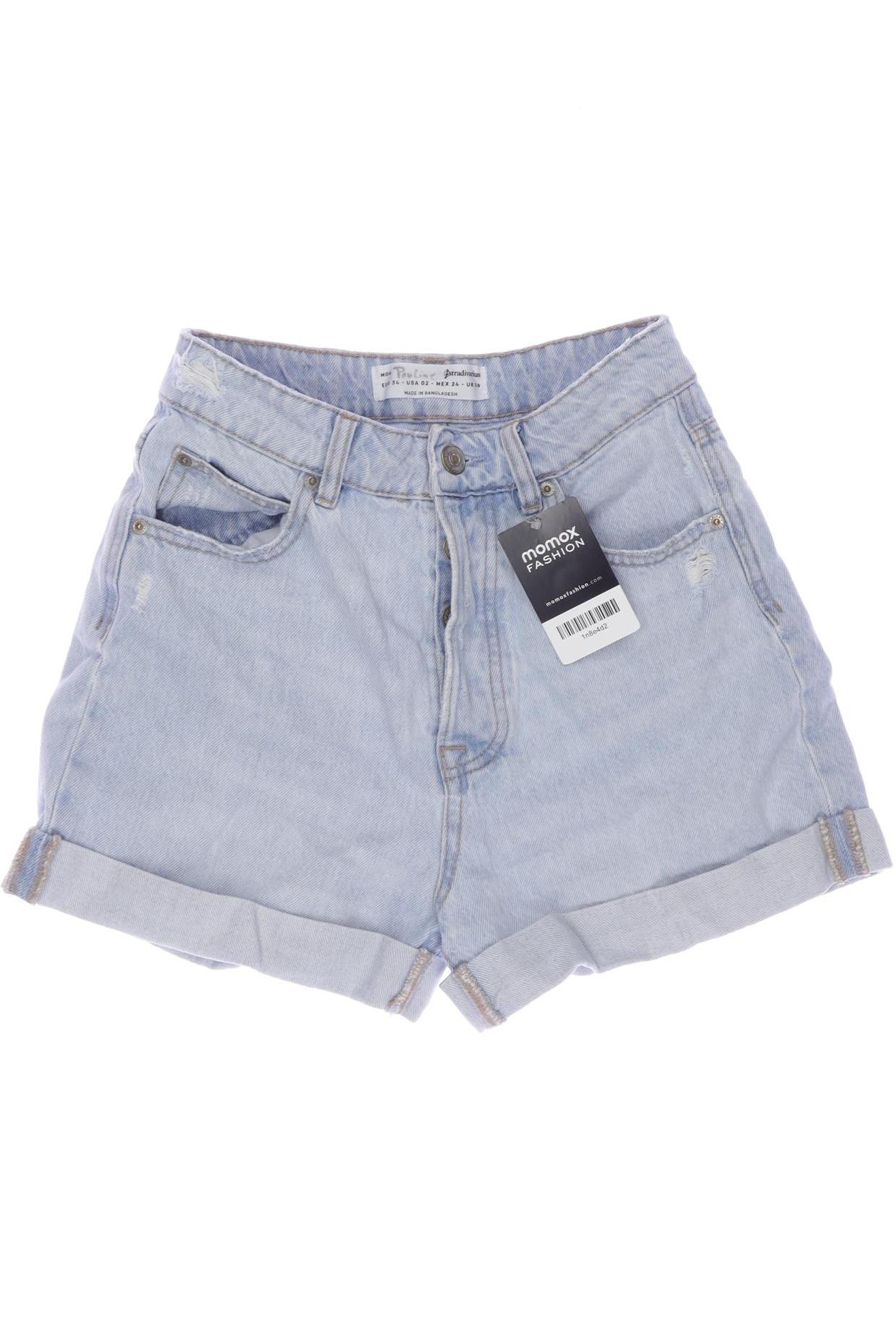 

Stradivarius Damen Shorts, hellblau, Gr. 34