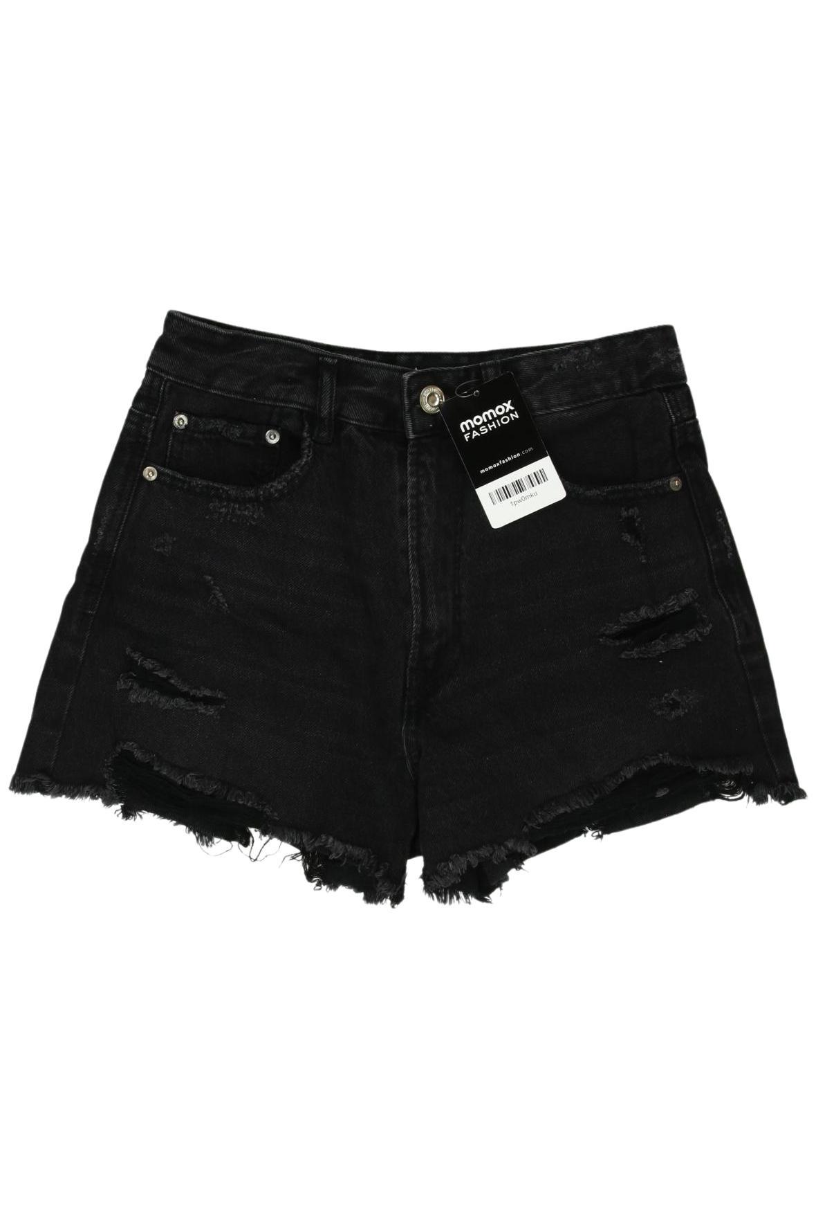

Stradivarius Damen Shorts, schwarz, Gr. 36
