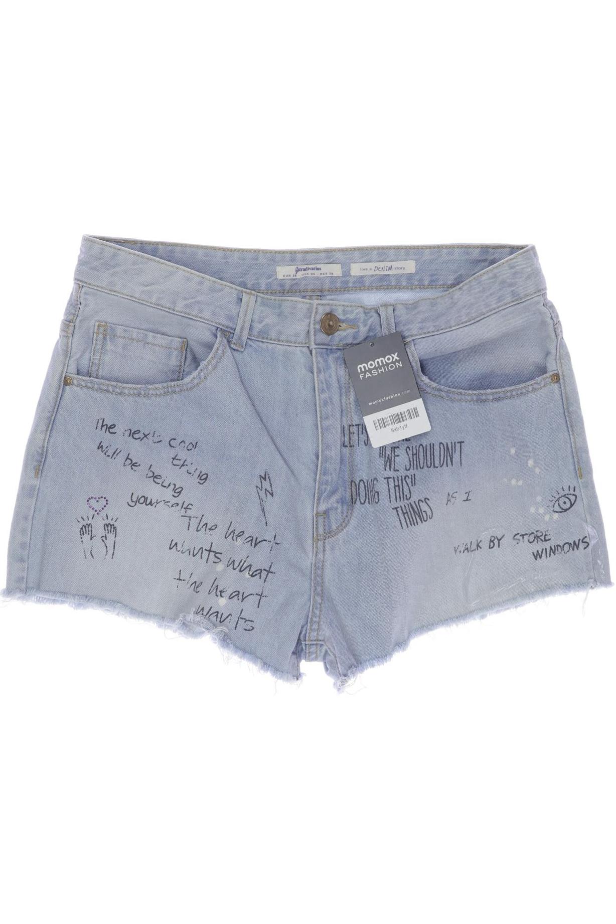 

Stradivarius Damen Shorts, hellblau, Gr. 38