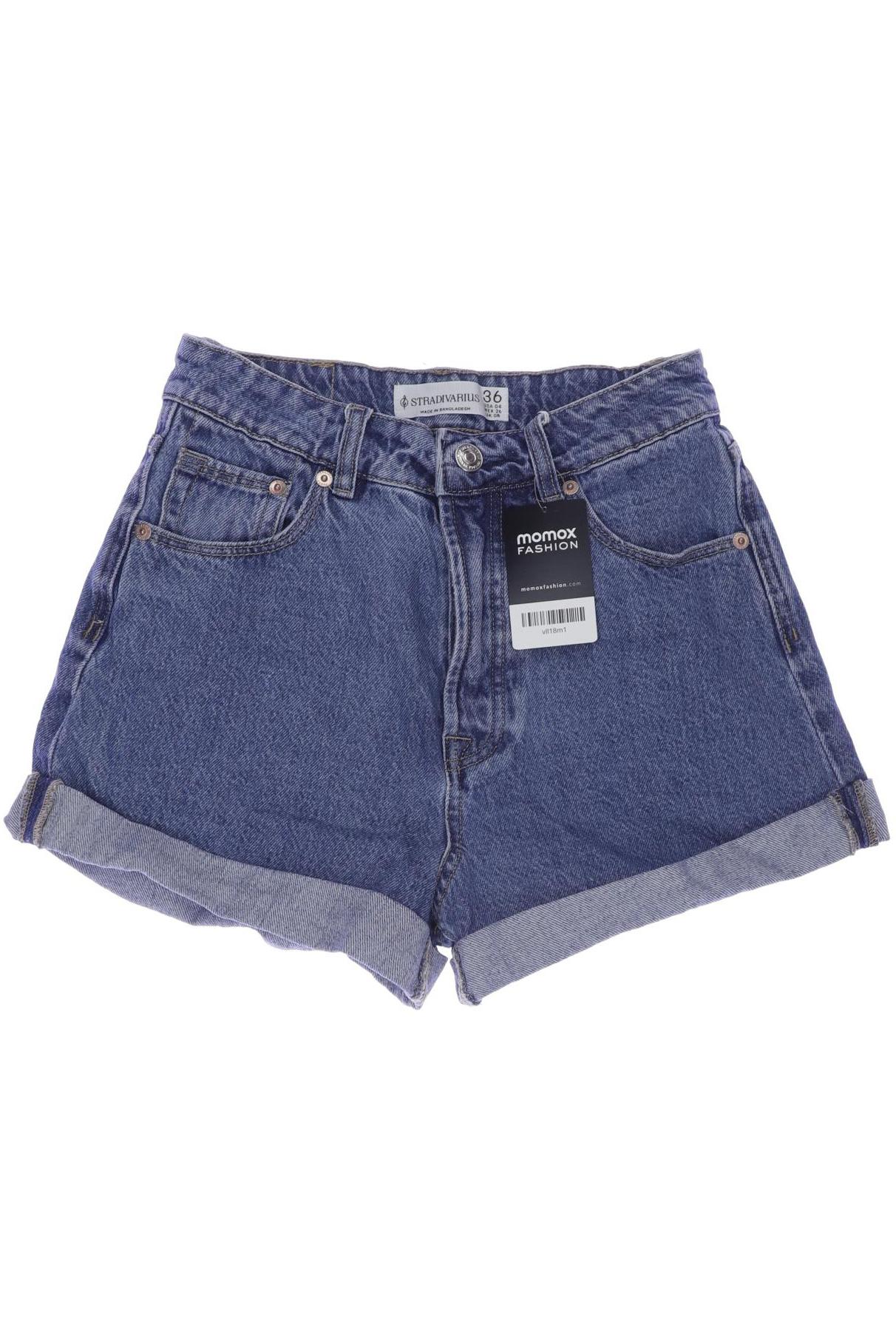 

Stradivarius Damen Shorts, blau, Gr. 36