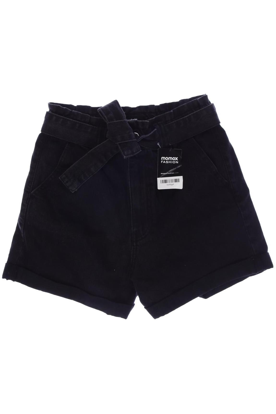 

Stradivarius Damen Shorts, schwarz, Gr. 38