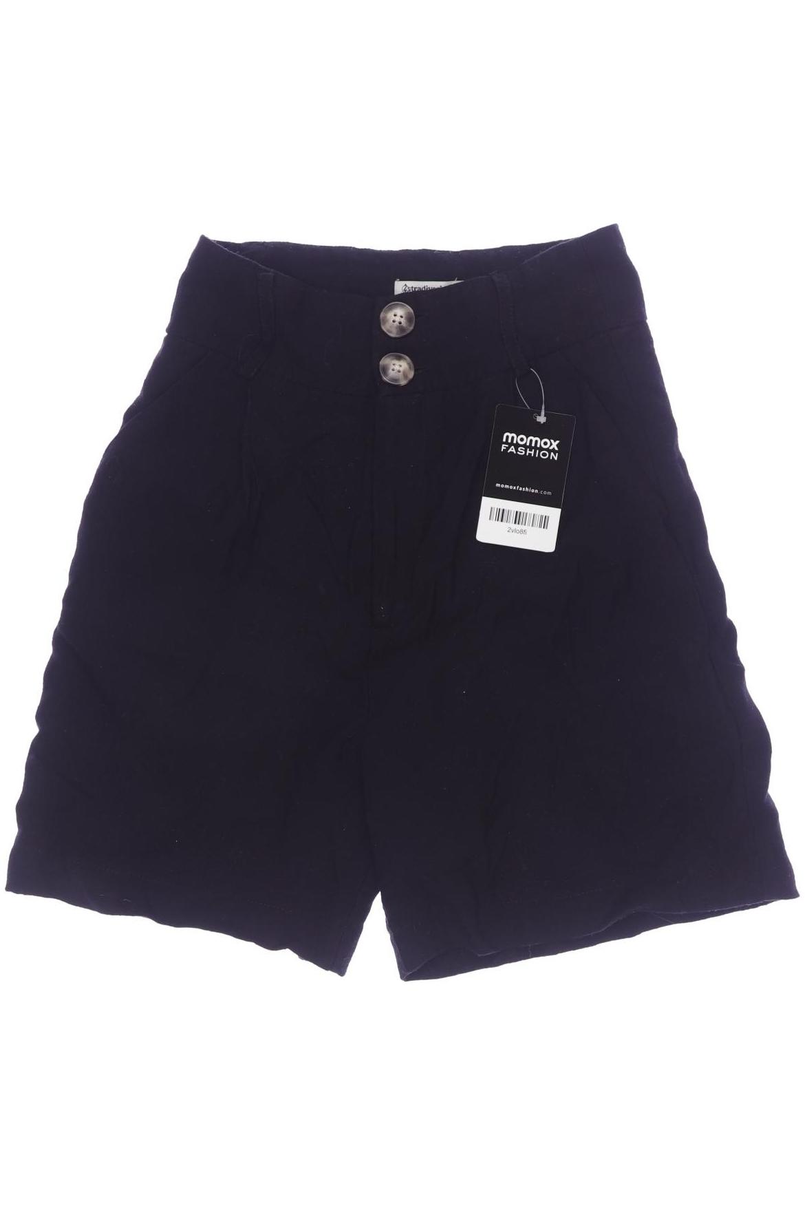 

Stradivarius Damen Shorts, schwarz, Gr. 34
