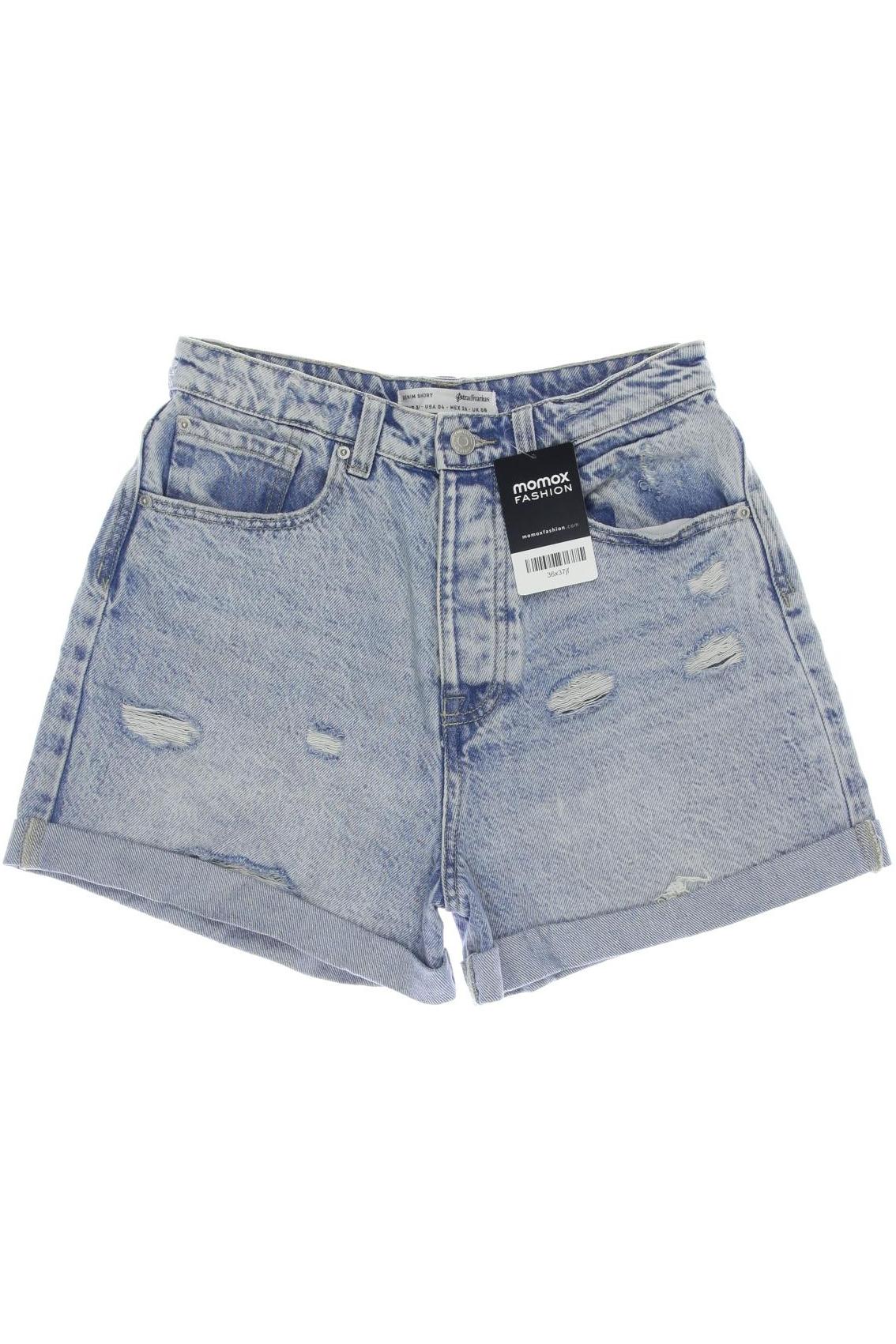 

Stradivarius Damen Shorts, blau, Gr. 36
