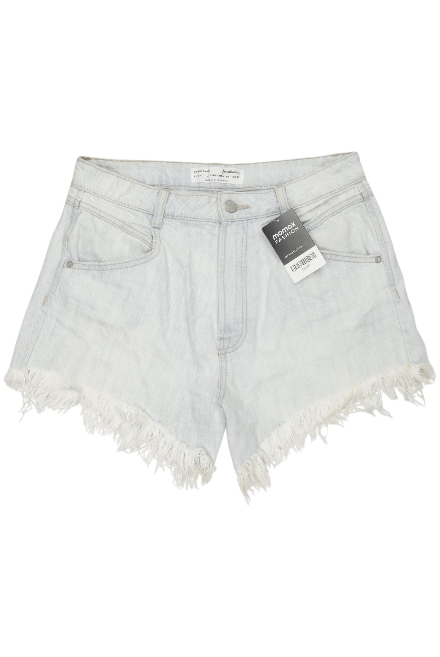 

Stradivarius Damen Shorts, blau, Gr. 40