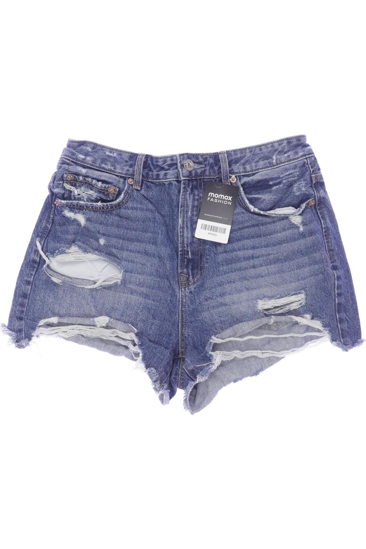 

Stradivarius Damen Shorts, blau, Gr. 40