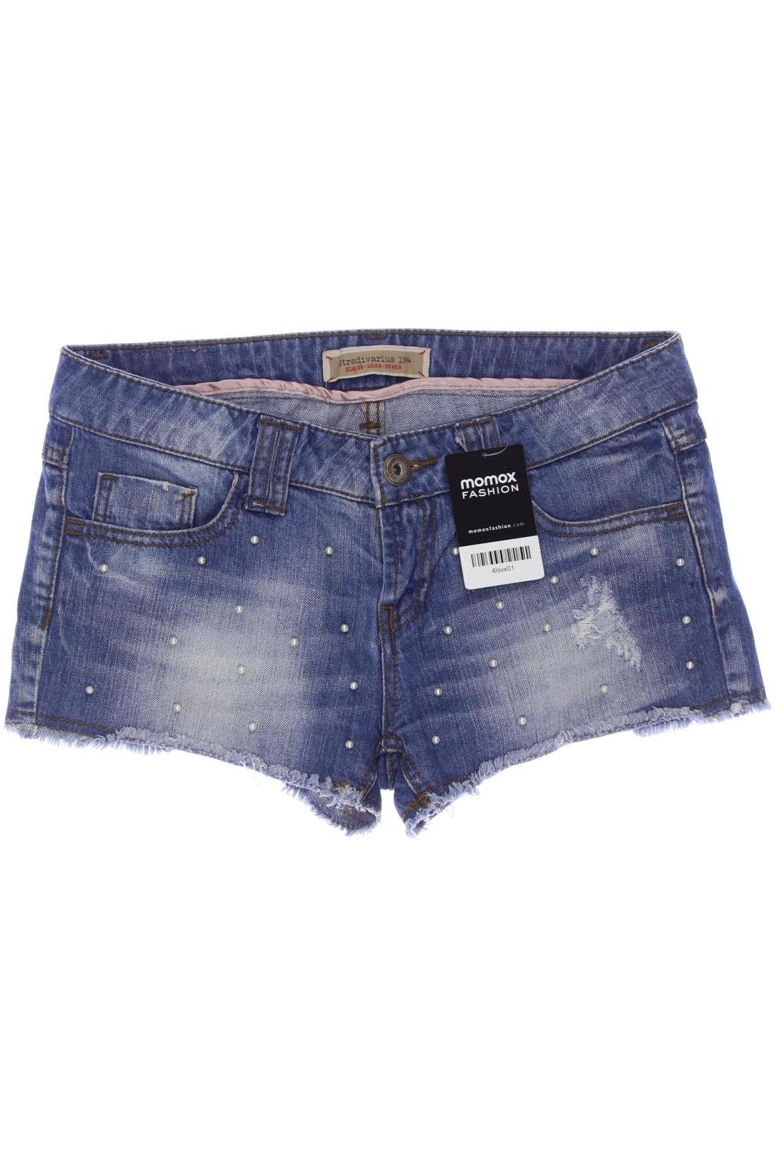 

Stradivarius Damen Shorts, blau, Gr. 38