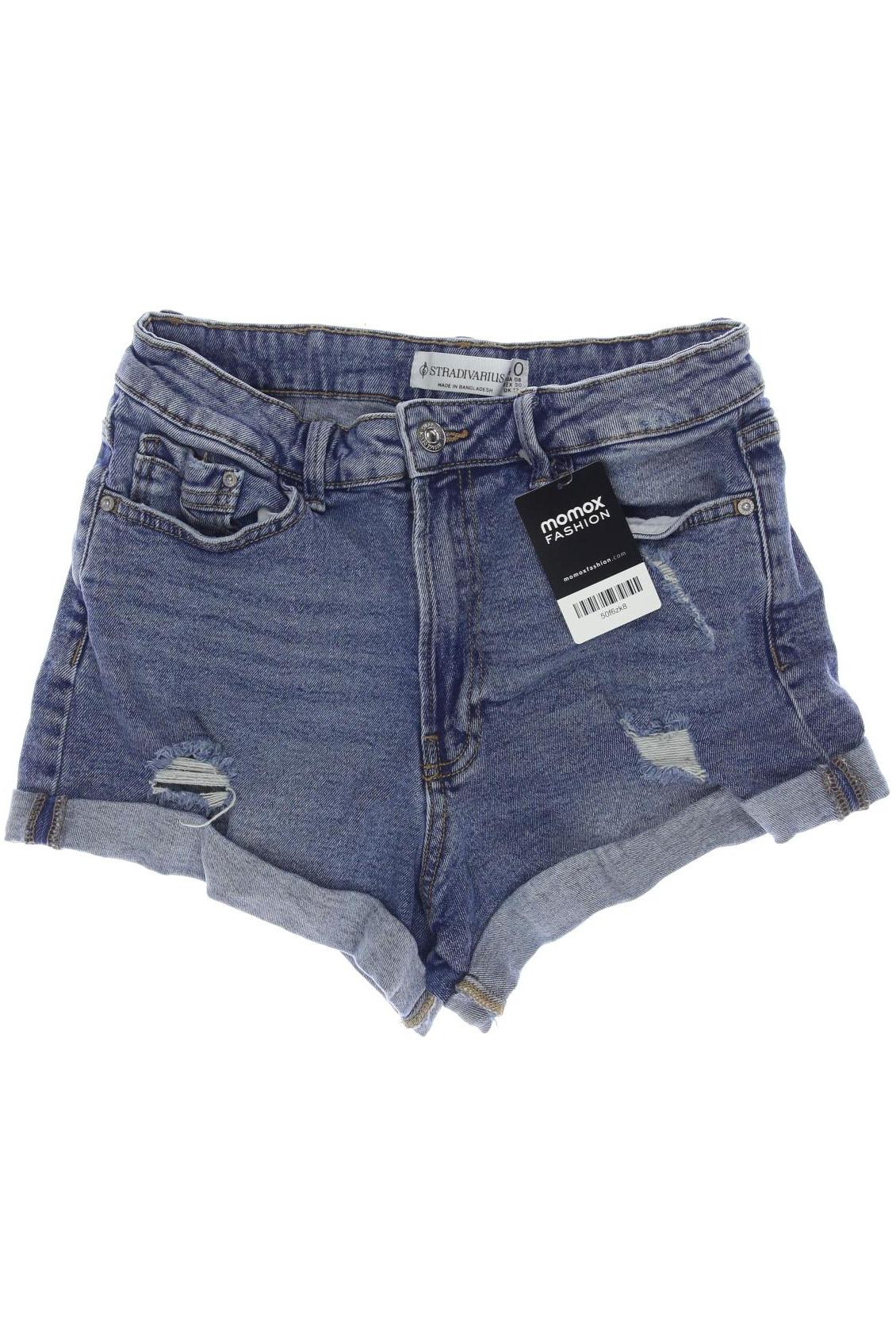 

Stradivarius Damen Shorts, blau, Gr. 40