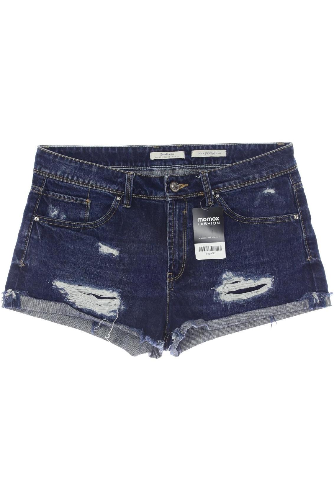 

Stradivarius Damen Shorts, blau, Gr. 40