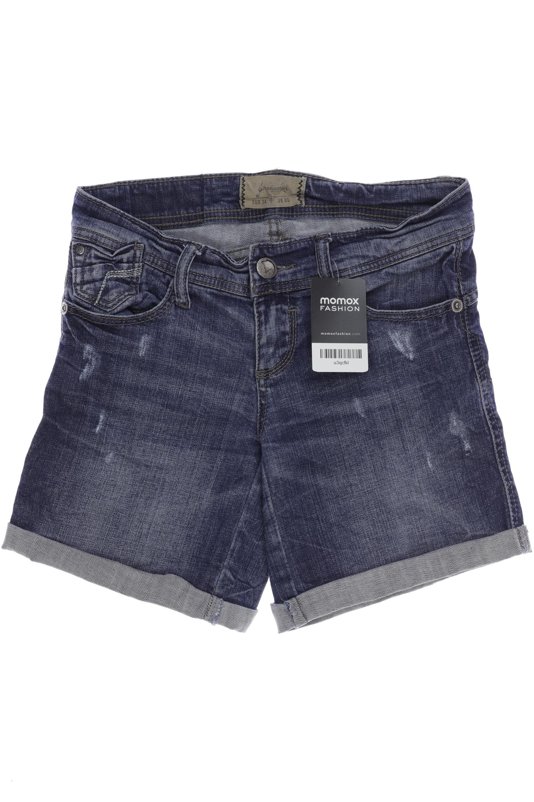 

Stradivarius Damen Shorts, blau, Gr. 34
