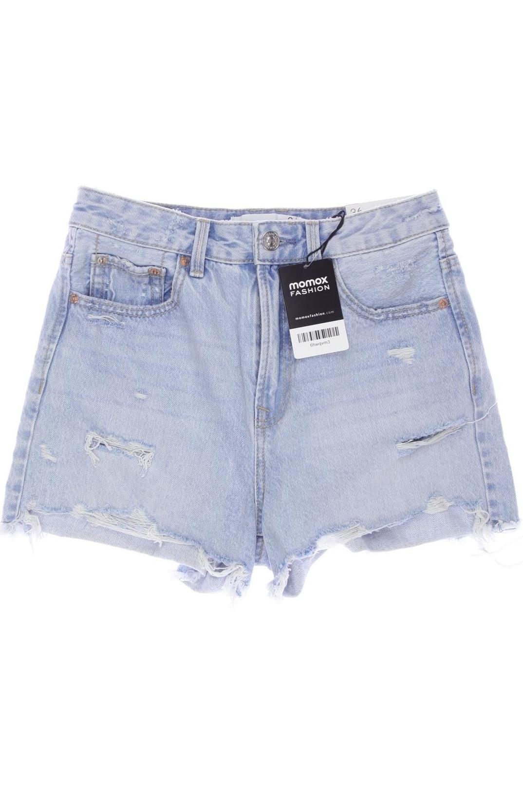 

Stradivarius Damen Shorts, hellblau, Gr. 36