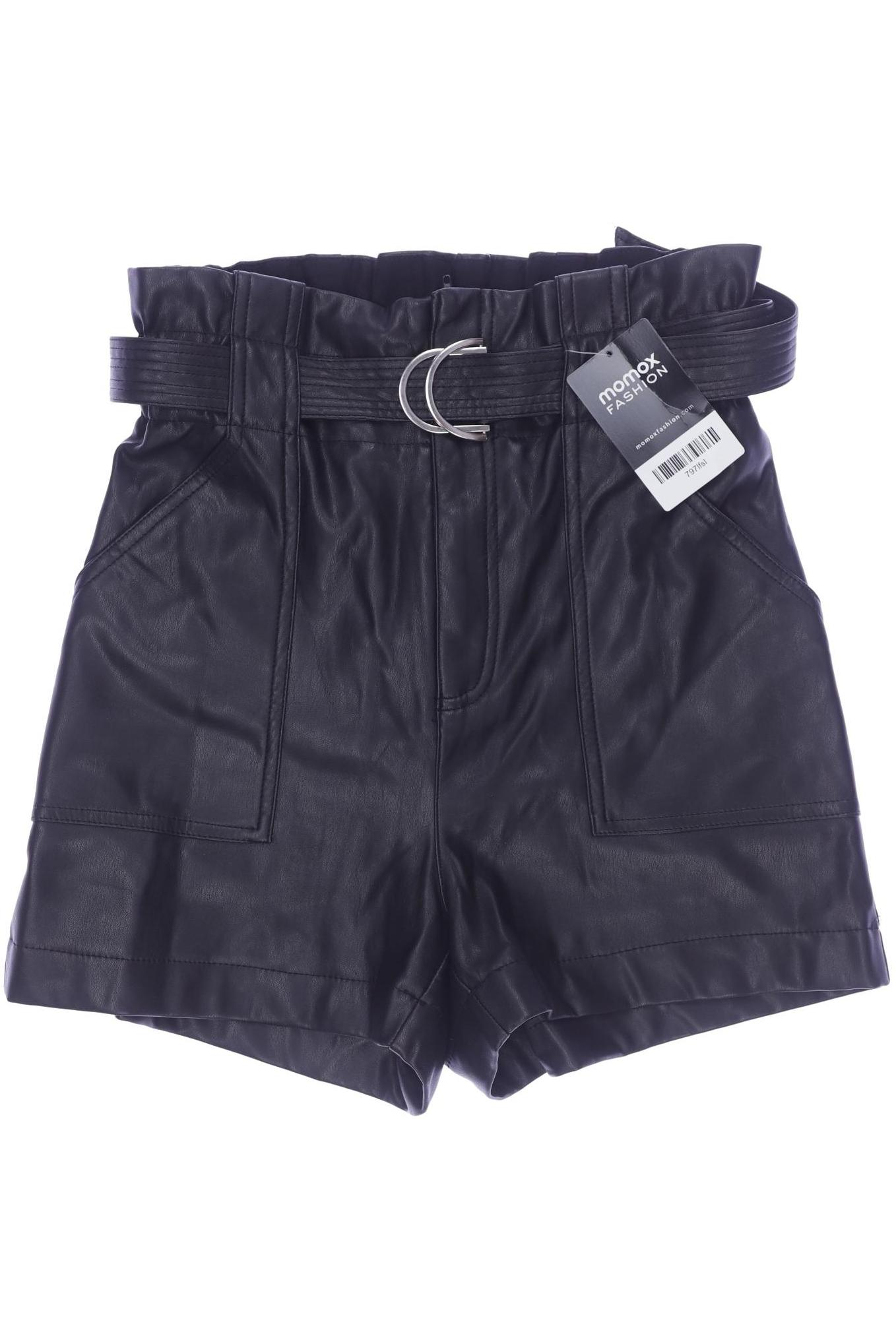 

Stradivarius Damen Shorts, schwarz, Gr. 34