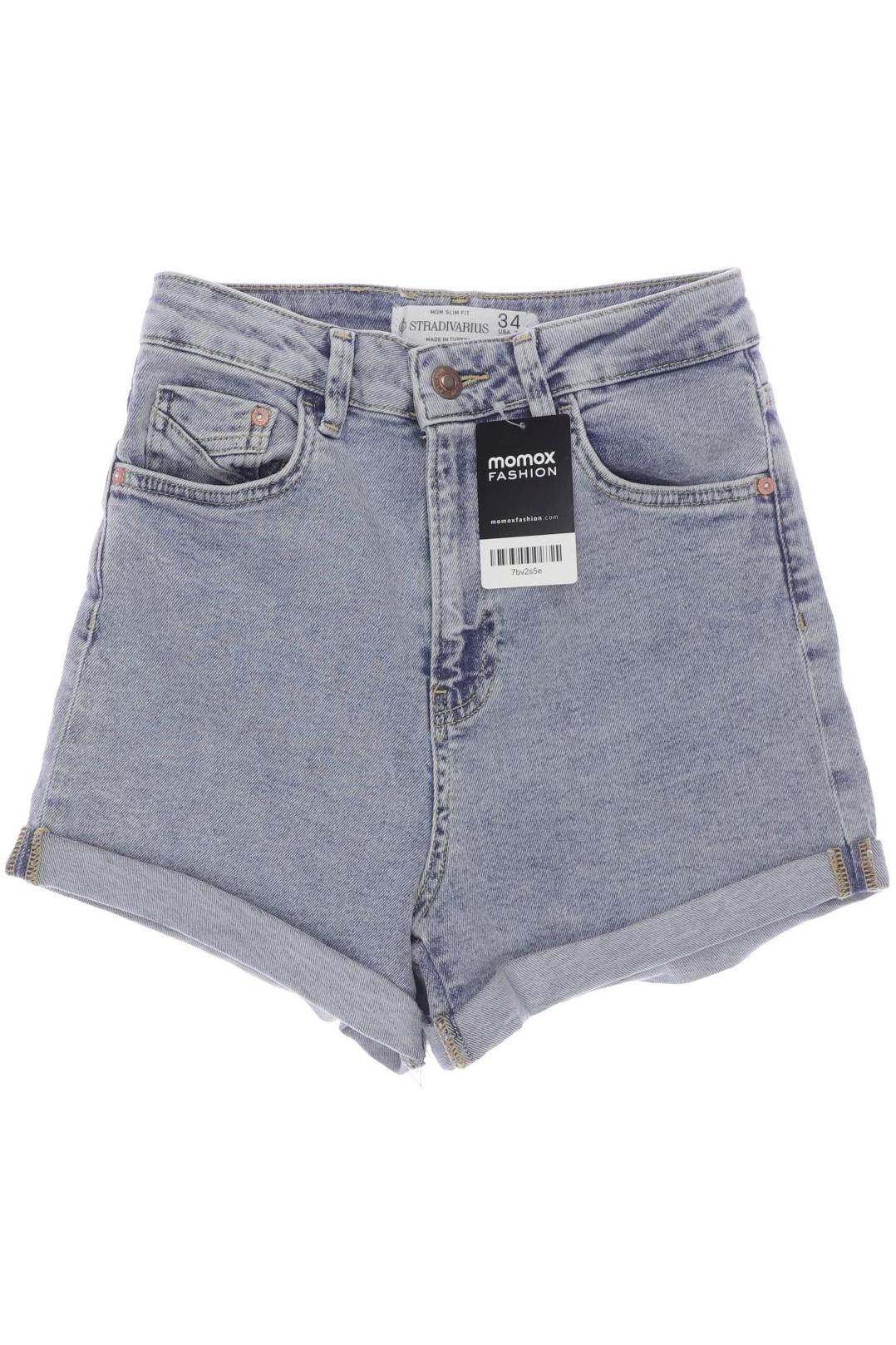 

Stradivarius Damen Shorts, blau, Gr. 34