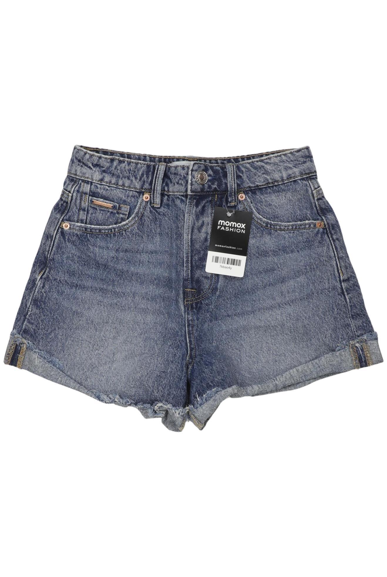 

Stradivarius Damen Shorts, blau, Gr. 34