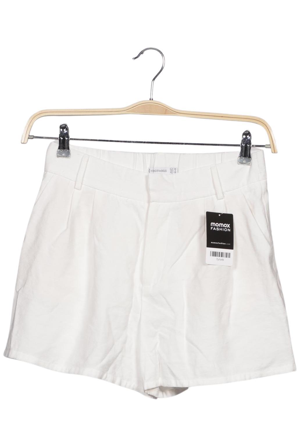 

Stradivarius Damen Shorts, weiß, Gr. 36