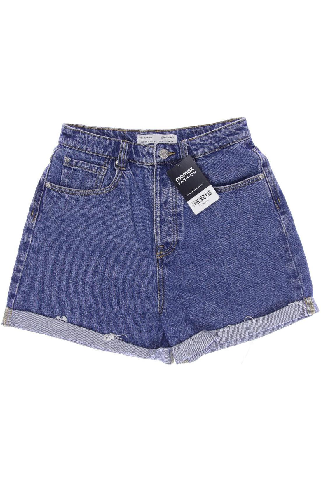 

Stradivarius Damen Shorts, blau
