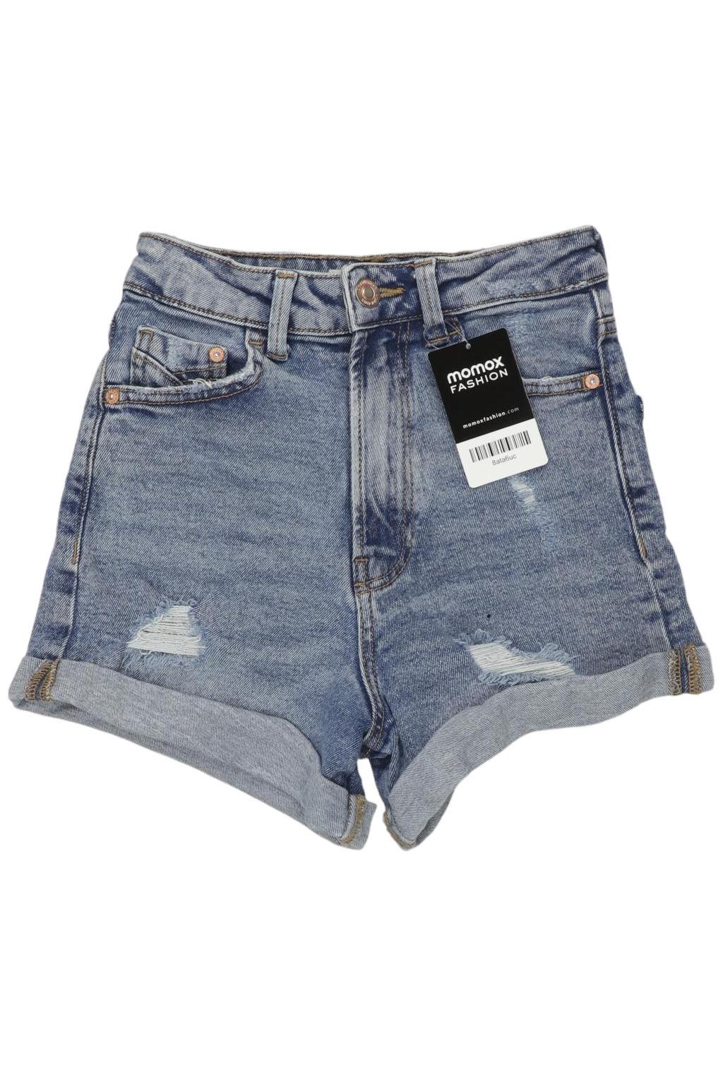 

Stradivarius Damen Shorts, blau, Gr. 32