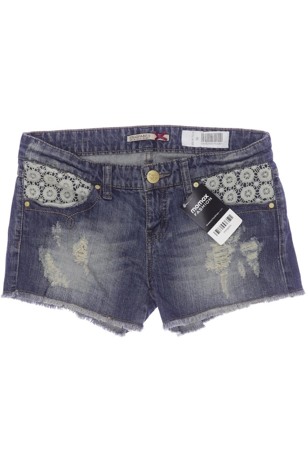

Stradivarius Damen Shorts, marineblau, Gr. 36