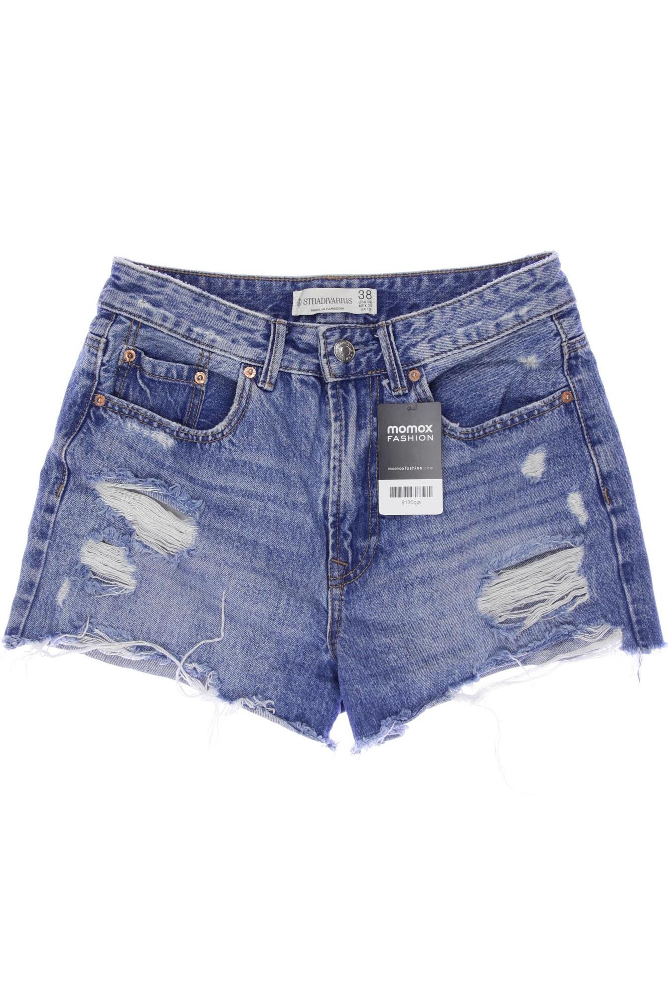 

Stradivarius Damen Shorts, blau, Gr. 38