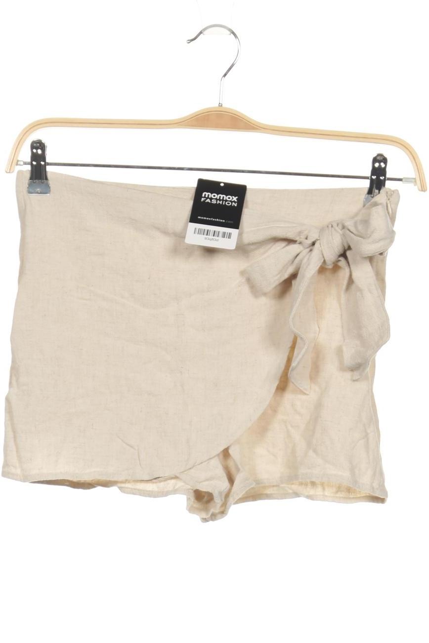 

Stradivarius Damen Shorts, cremeweiß, Gr. 38