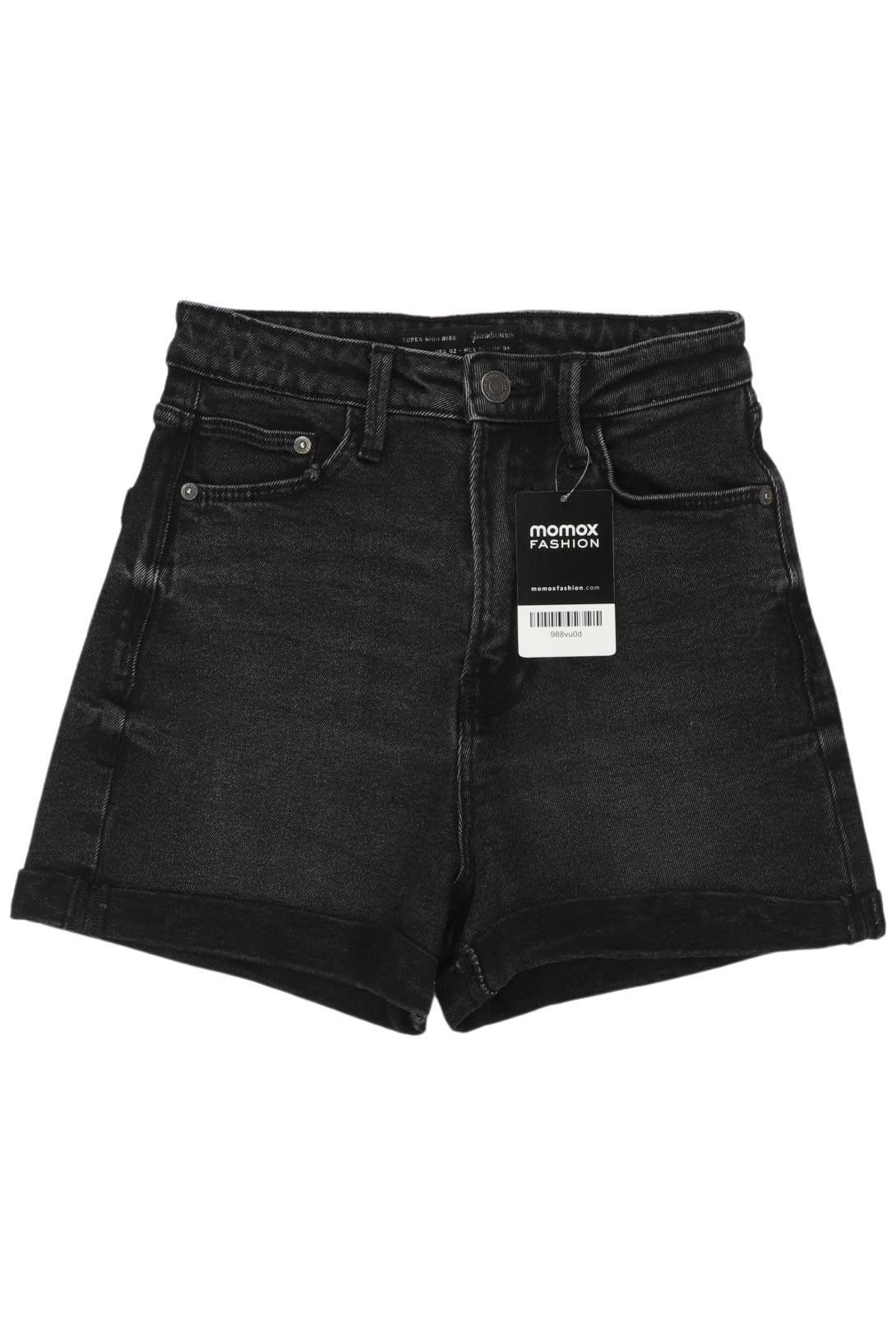 

Stradivarius Damen Shorts, schwarz, Gr. 34