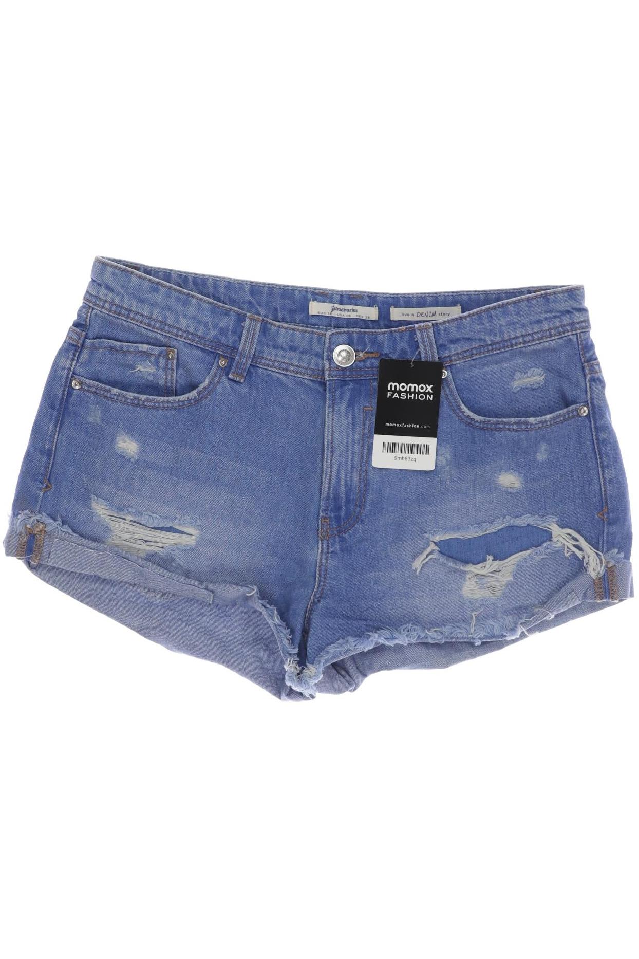 

Stradivarius Damen Shorts, blau, Gr. 38