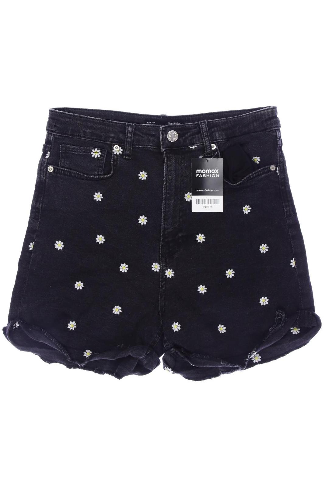 

Stradivarius Damen Shorts, schwarz