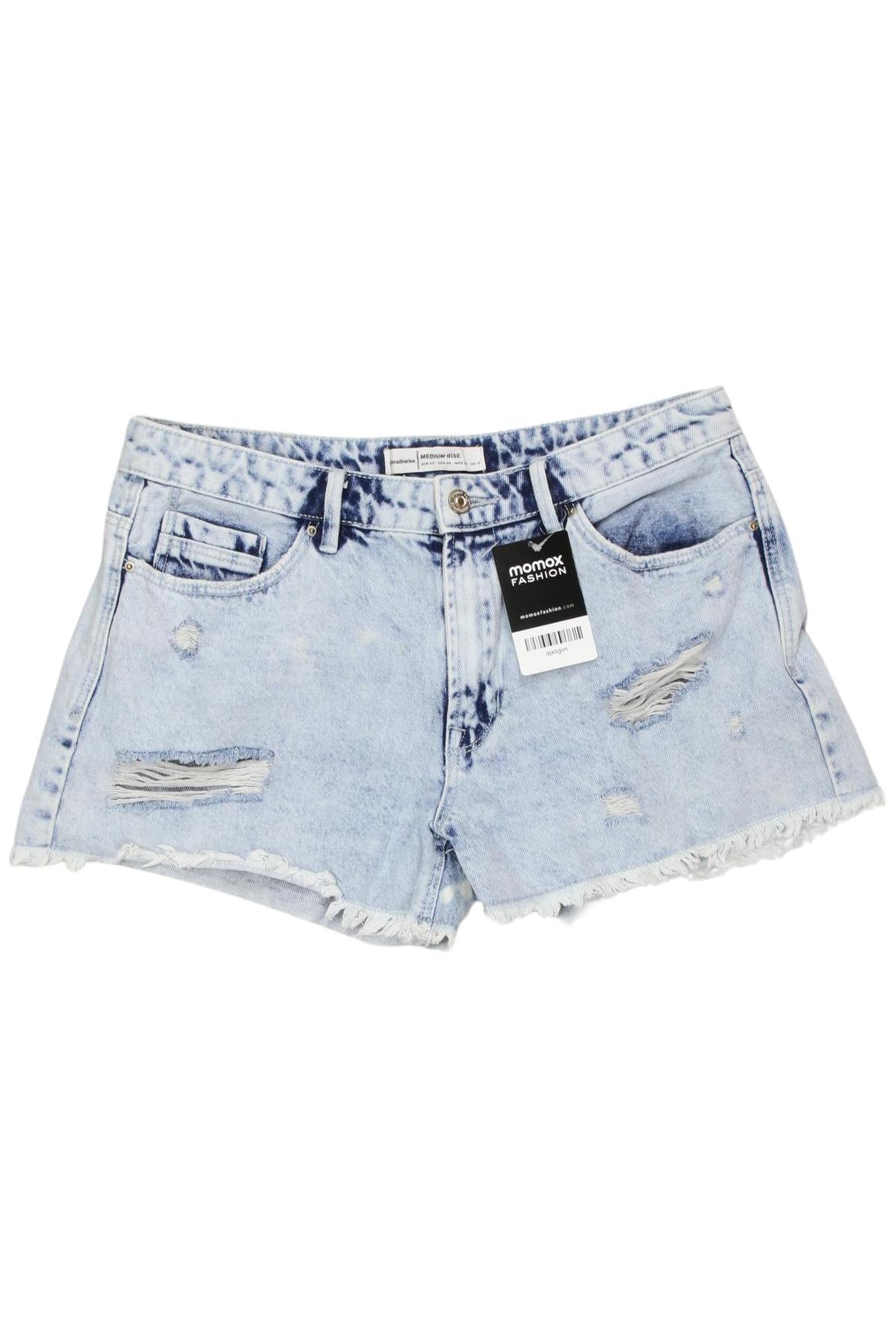 

Stradivarius Damen Shorts, hellblau, Gr. 40