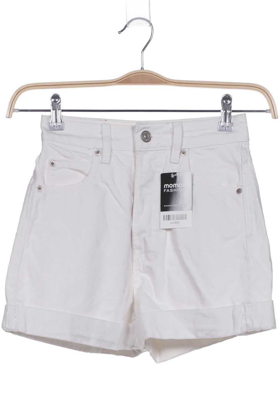 

Stradivarius Damen Shorts, weiß, Gr. 32