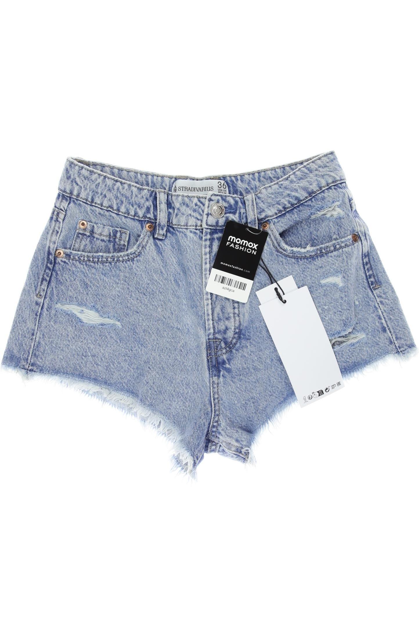 

Stradivarius Damen Shorts, hellblau, Gr. 36