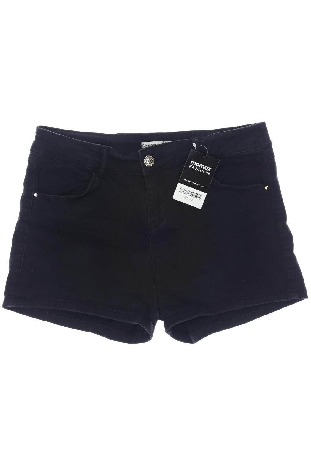 

Stradivarius Damen Shorts, schwarz, Gr. 38