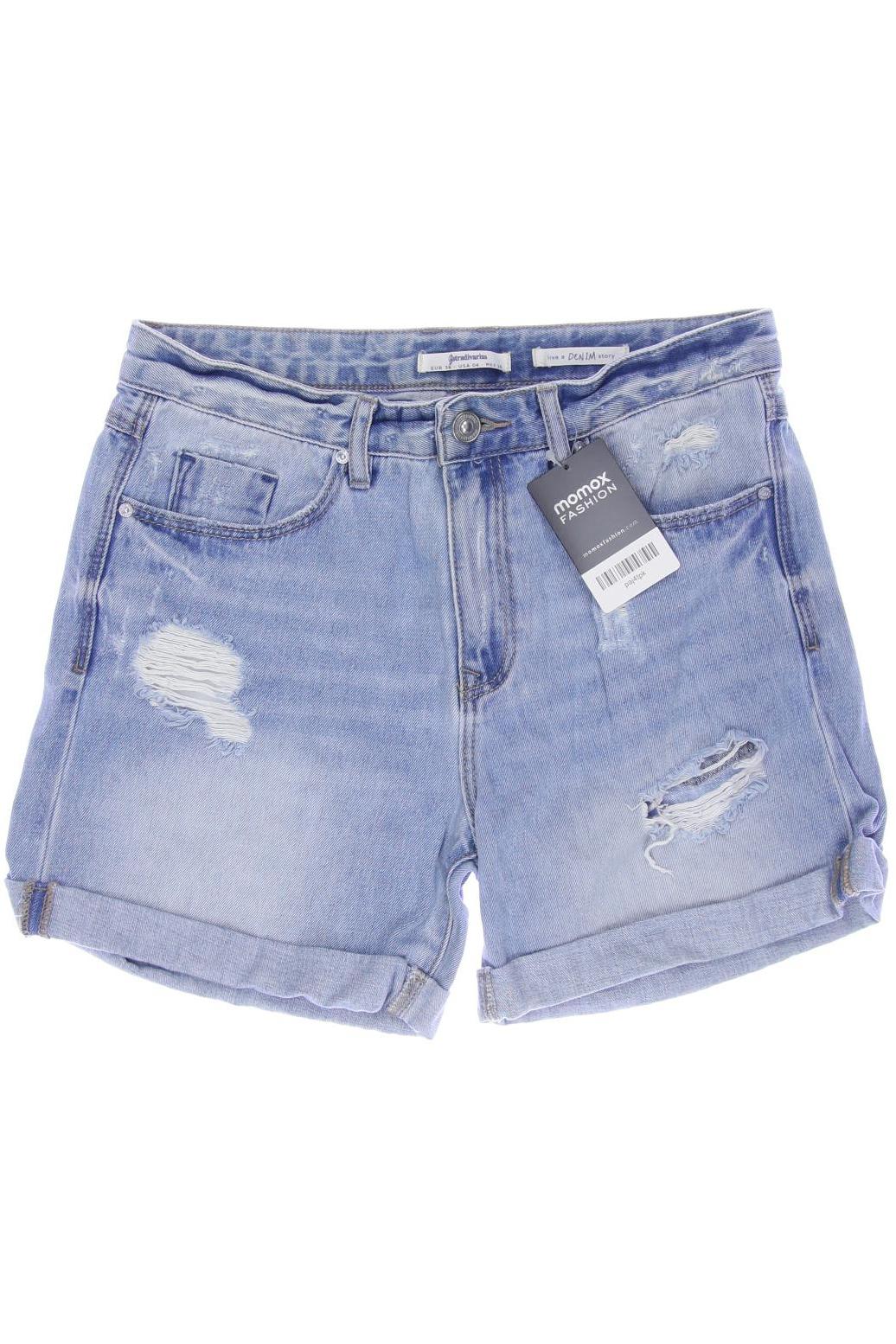 

Stradivarius Damen Shorts, hellblau, Gr. 36