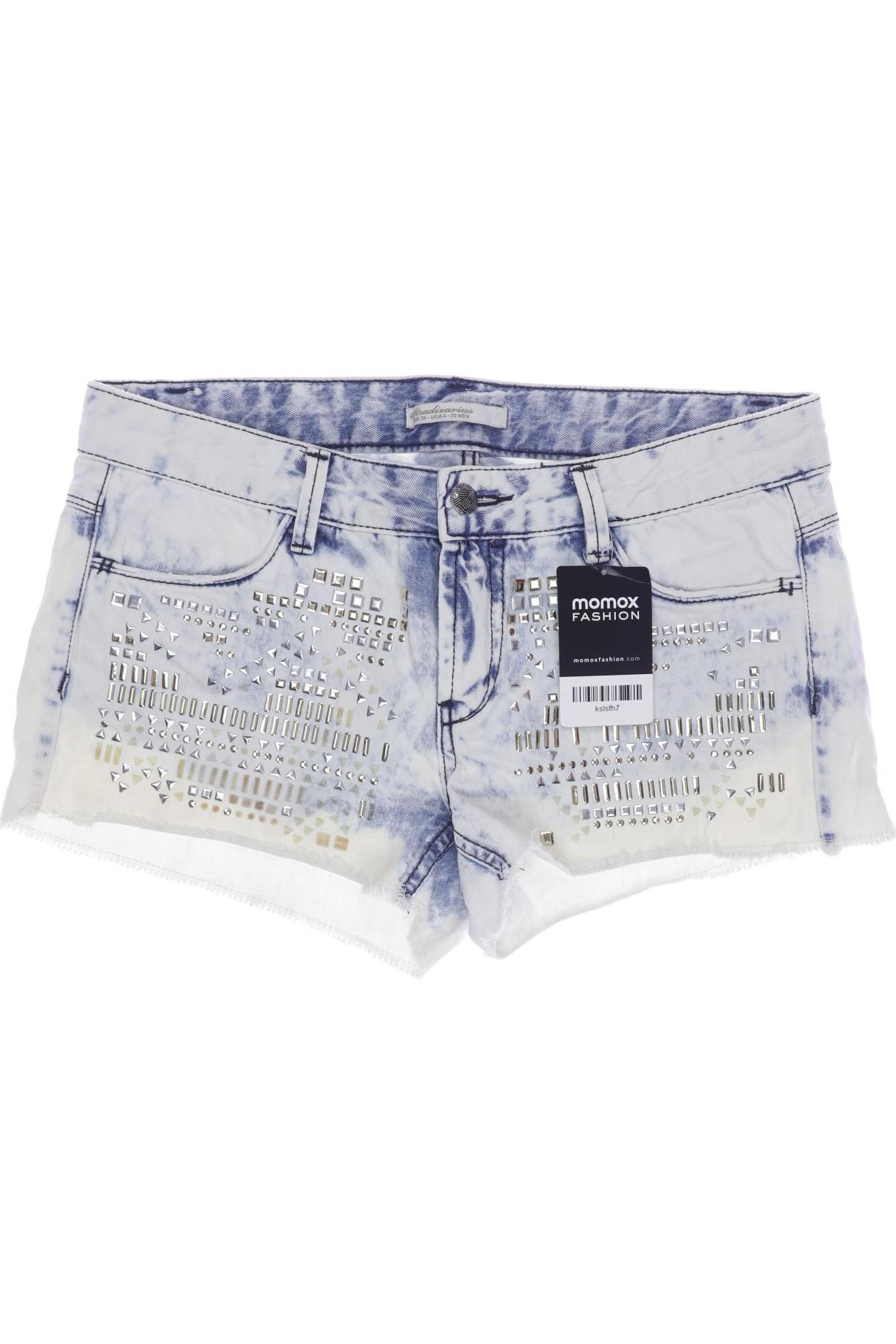 

Stradivarius Damen Shorts, cremeweiß, Gr. 36