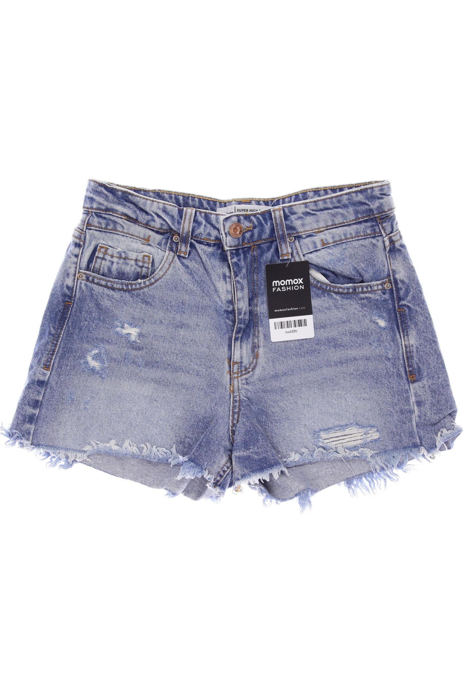 

Stradivarius Damen Shorts, blau, Gr. 38