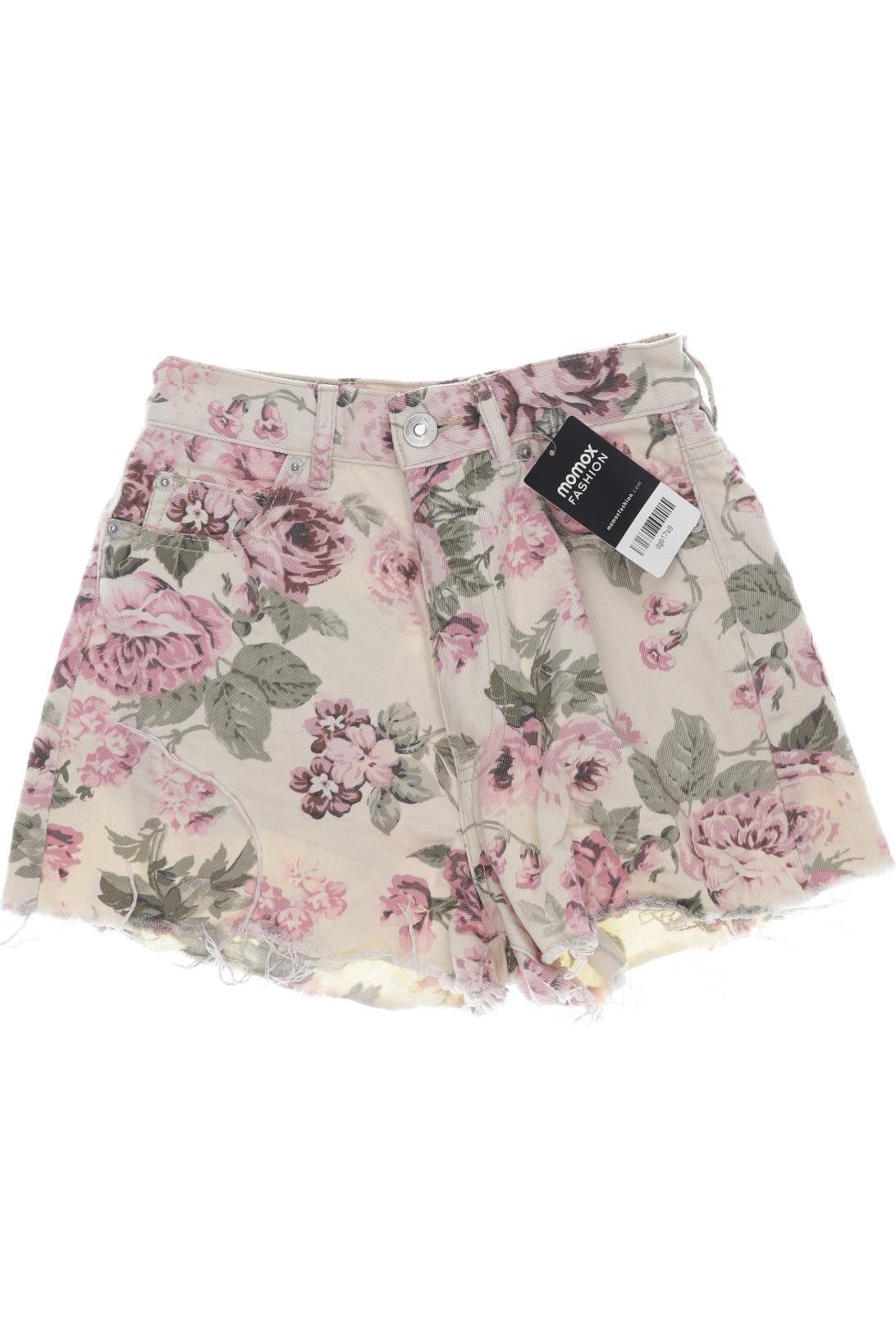 

Stradivarius Damen Shorts, cremeweiß, Gr. 34