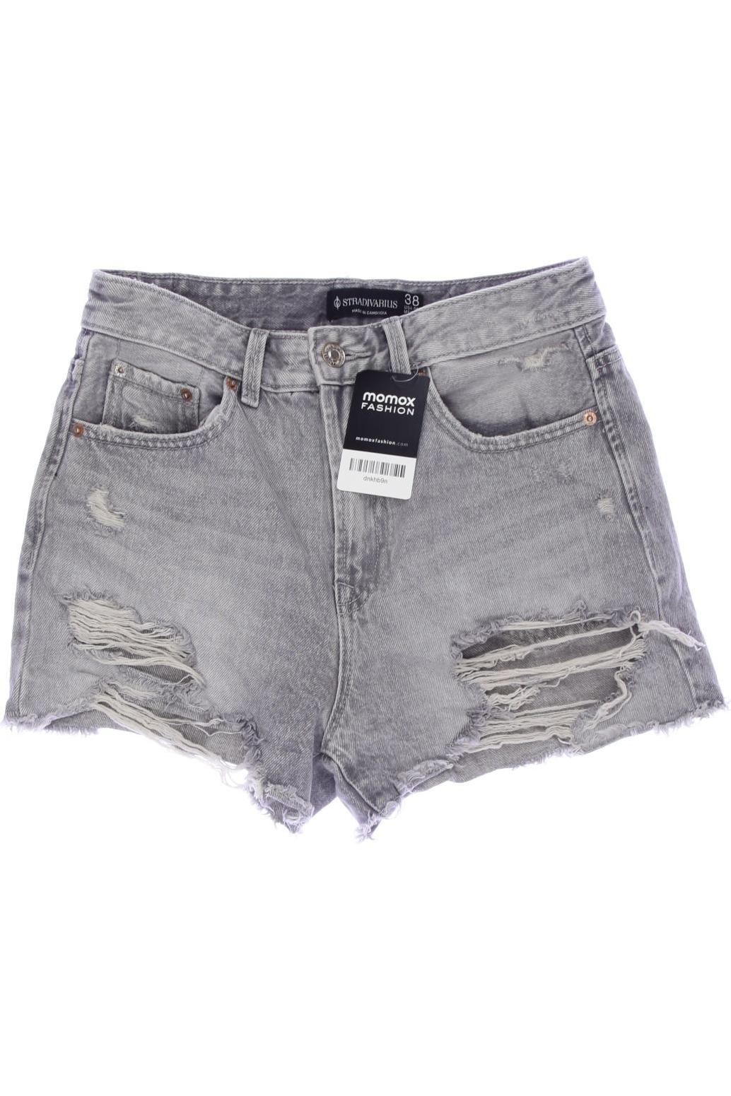

Stradivarius Damen Shorts, grau, Gr. 38