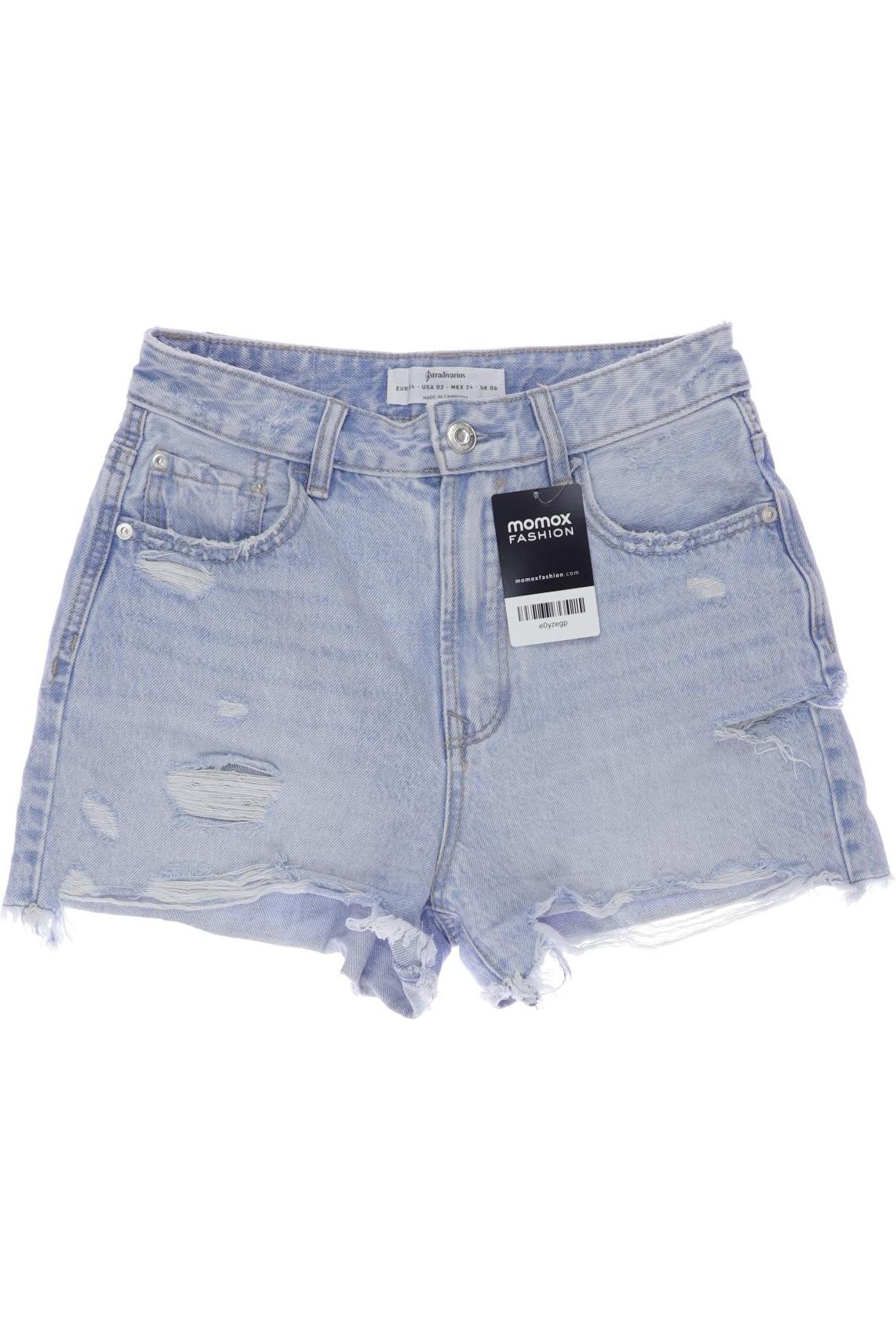 

Stradivarius Damen Shorts, hellblau, Gr. 34