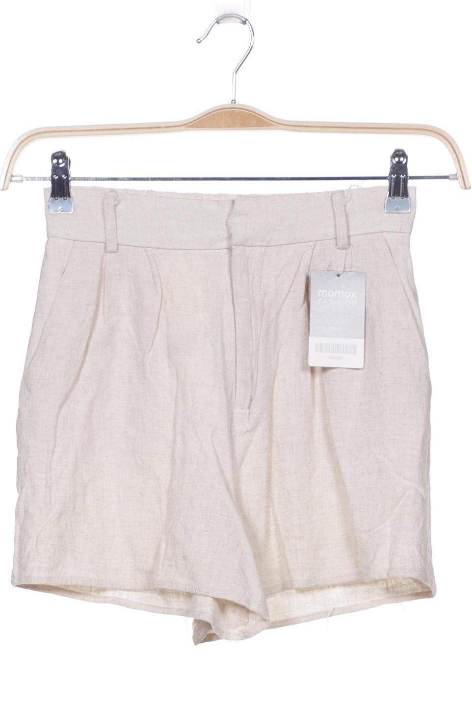 

Stradivarius Damen Shorts, cremeweiß, Gr. 34